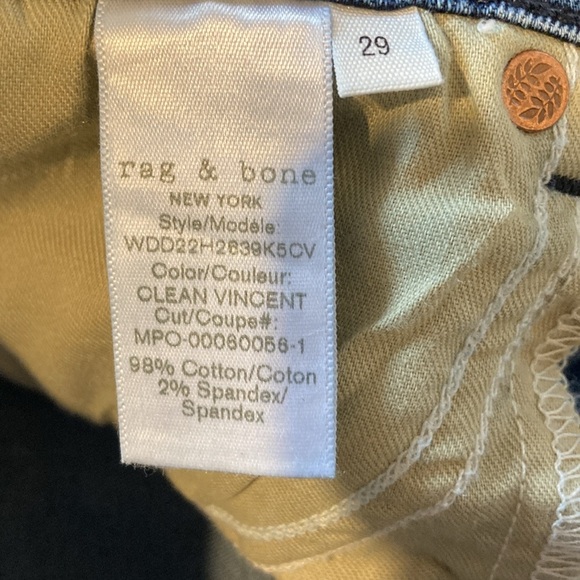 Rag & Bone Nina High-Rise Ankle Skinny Jeans - Picture 5 of 11